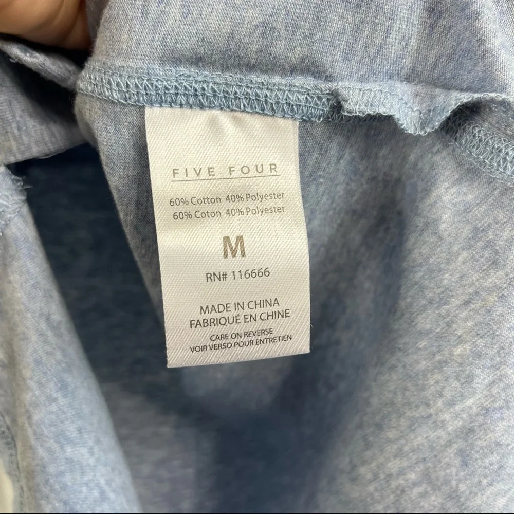 Five Four LA Quarter zip Marled Men's Popover Sweater